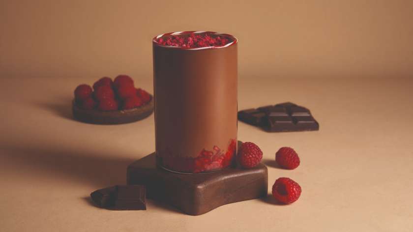 Belgijska czekolada z malinami