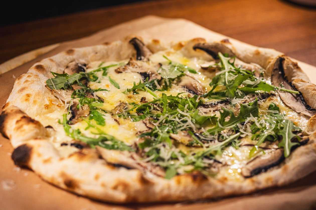 Portabelo e Tartufo Pizza