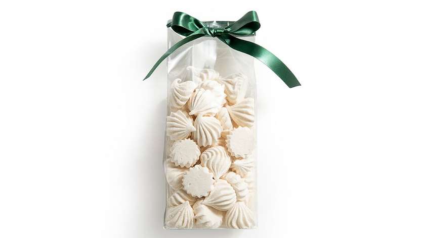 Rankų darbo zefyrai su mandarinais ir cinamonu