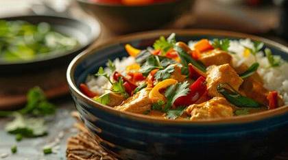 Tofu w sosie z trawy cytrynowej i chili