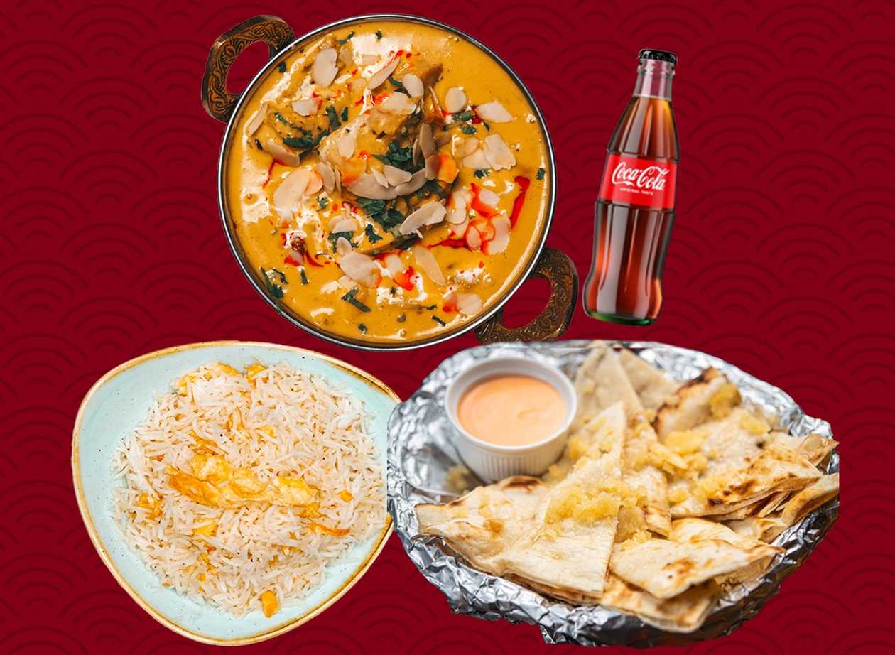 Nurani Delight - Nurani Chicken + Garlic Sauce + Egg Rice + Coca Cola