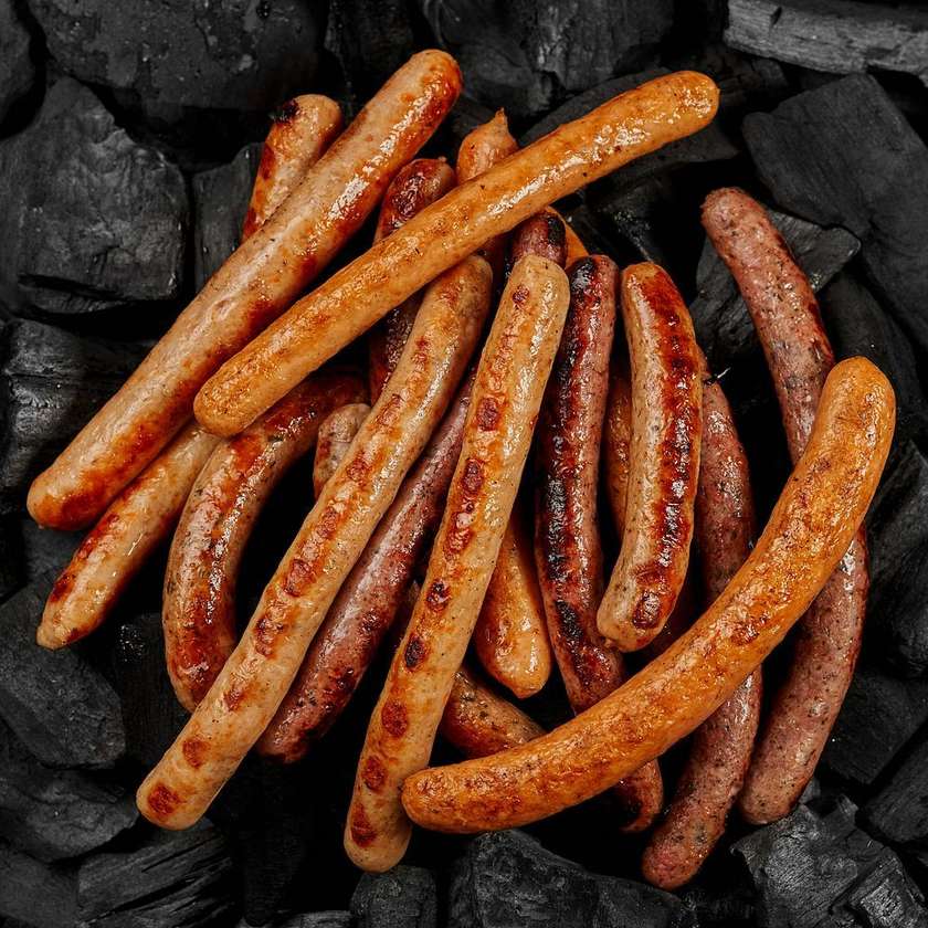A set of sausages