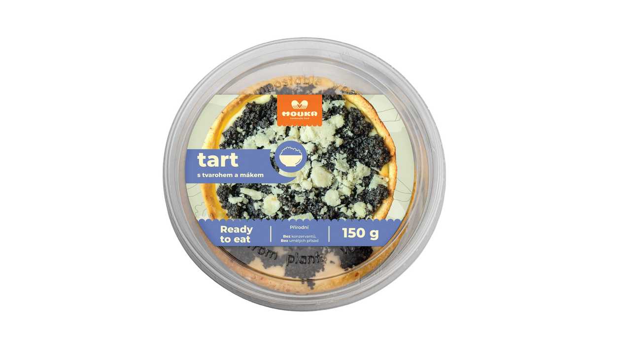 Tart with Cottage Cheese and Poppy Seeds
