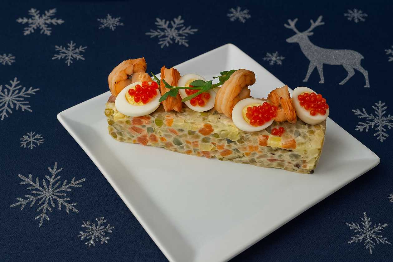 "Олів'є" з креветками