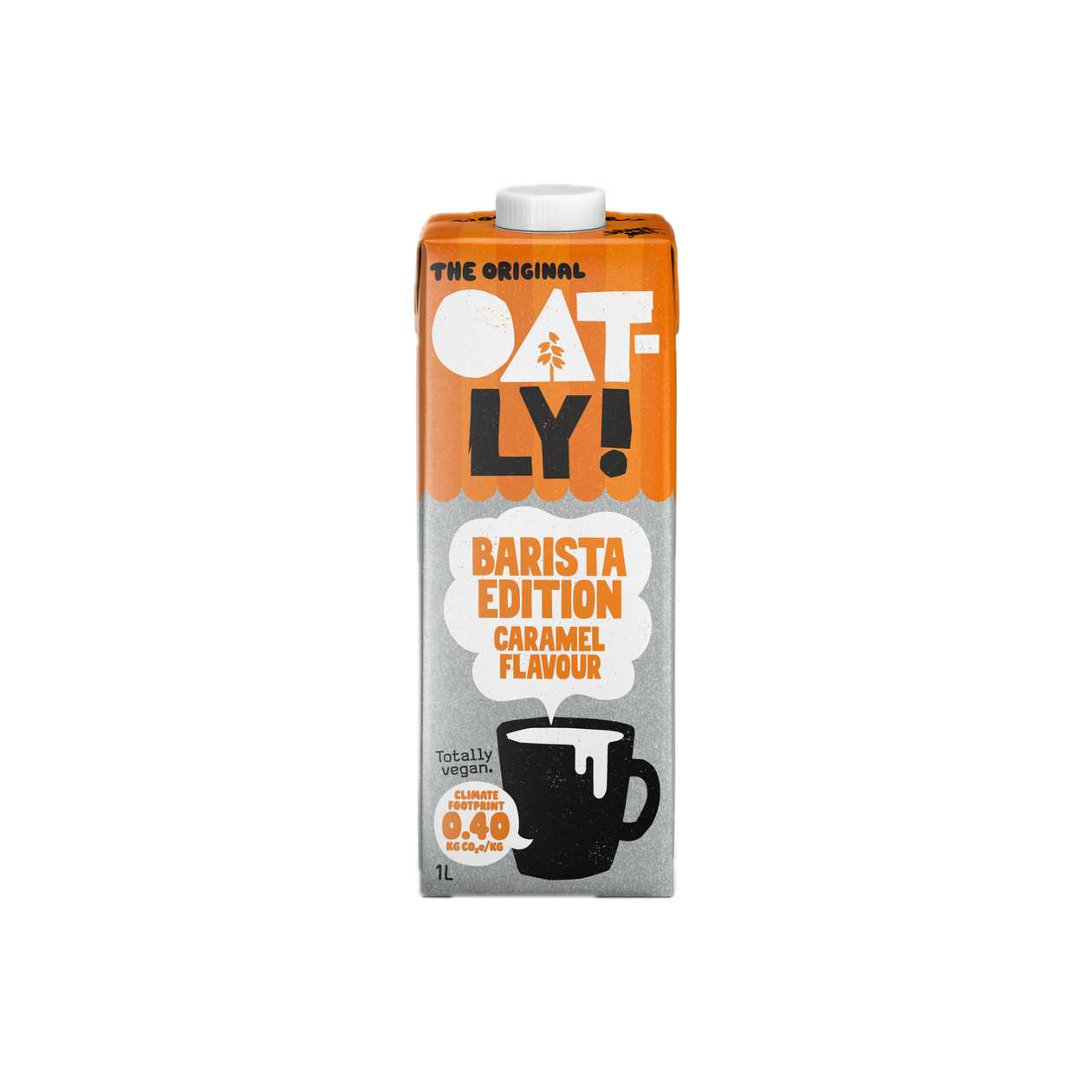 Oatly, Barista Caramel-Flavored Oat Drink, 1l (expires soon)