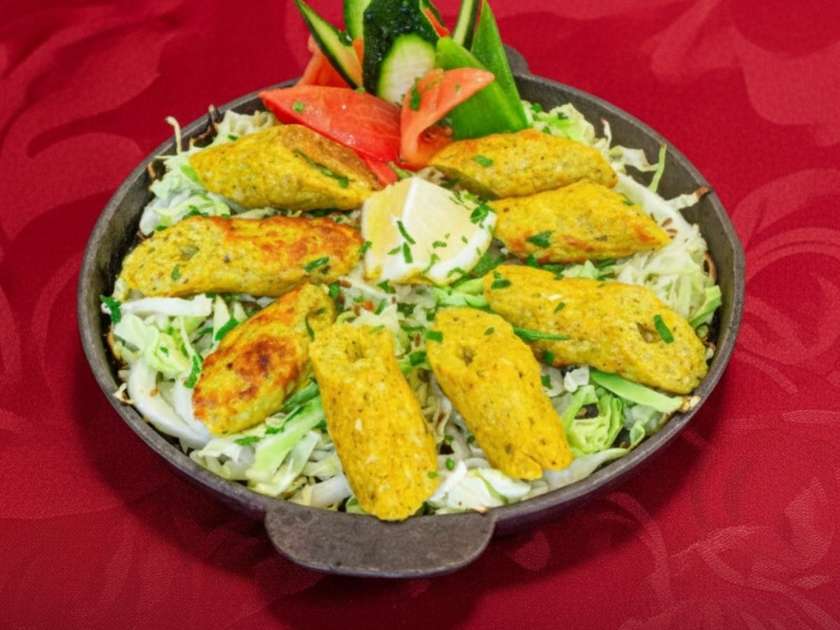 Chicken seekh kebab