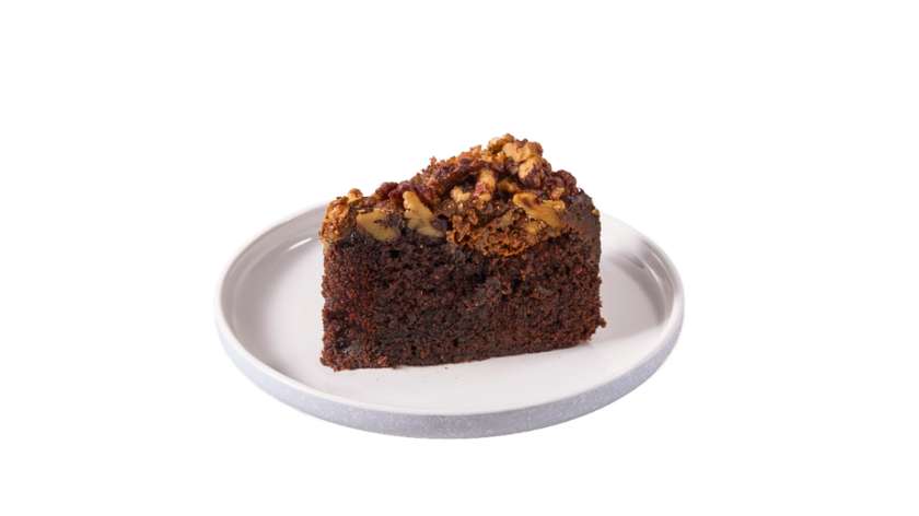 Brownie karmelowo-orzechowe