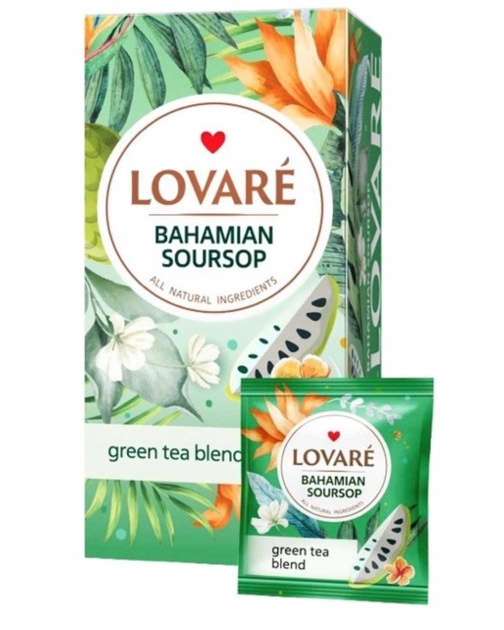 Herbata Lovare BAHAMIAN SOURSOP - 1,5g. x 24t