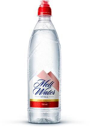 Melt Water negazuotas vanduo 0,5 l