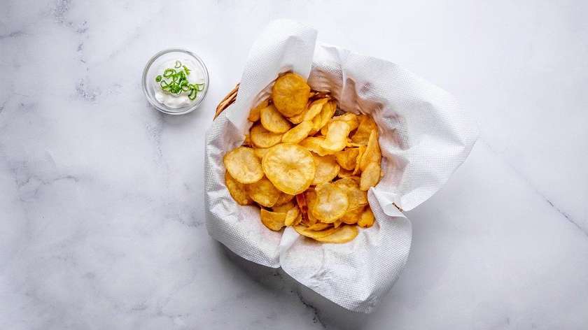 Freshly Fried Potato Chips