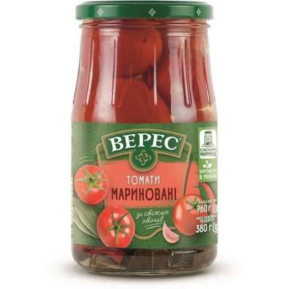 Pomidory marynowane cherry Veres, 760g