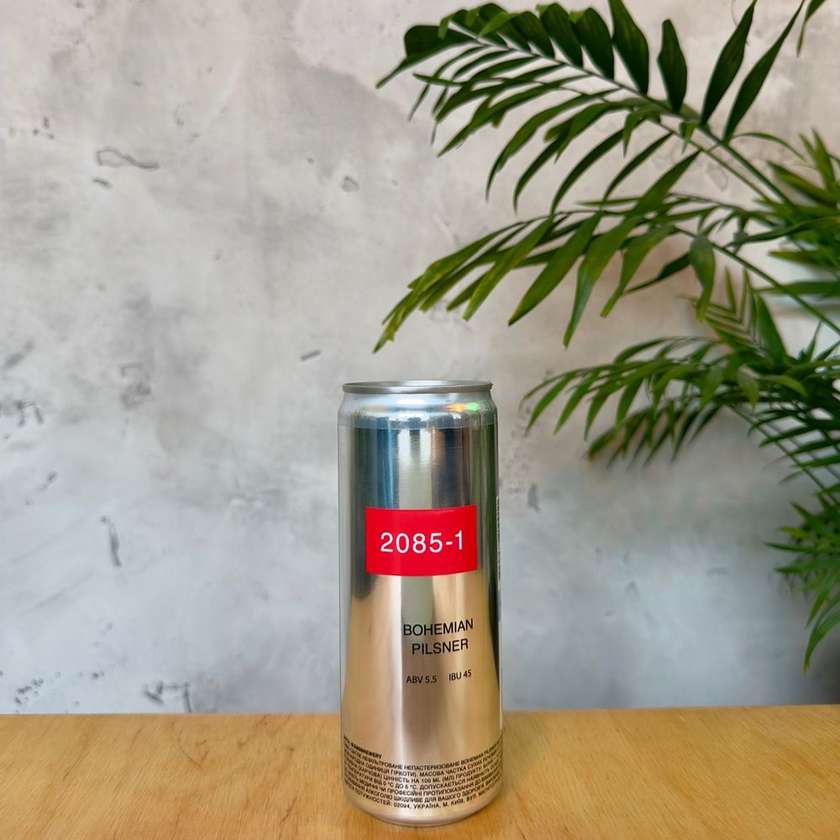 Пиво 2085-1 Bohemian Pilsner 0,33 л.