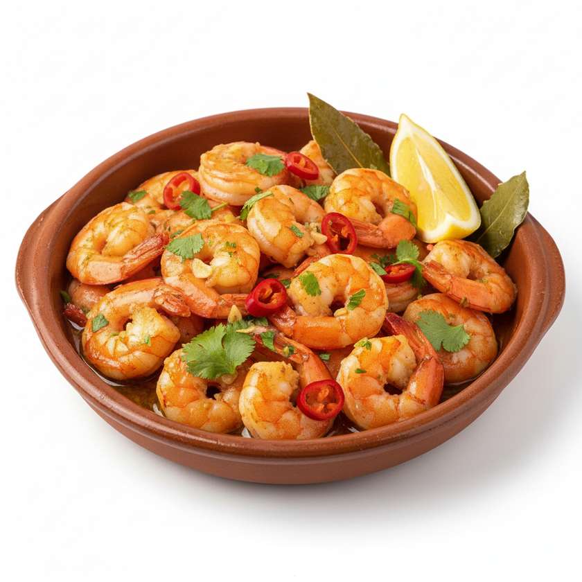 Gambas Salteadas