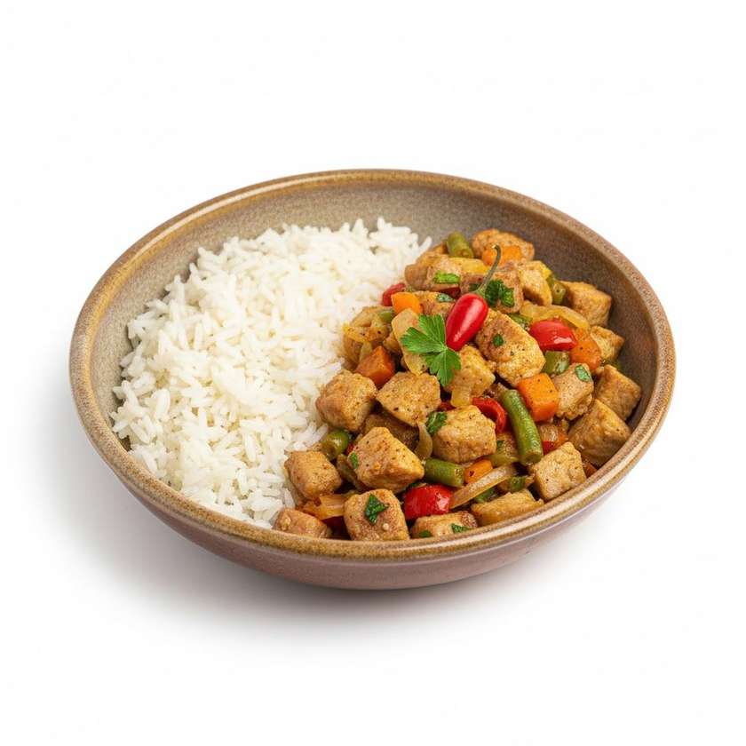 M15.Vepřová zeleninová směs s rýží