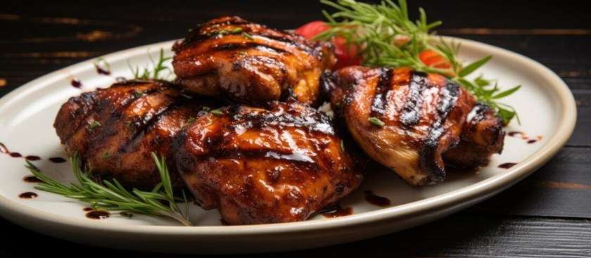 Pulpa de pui la gratar