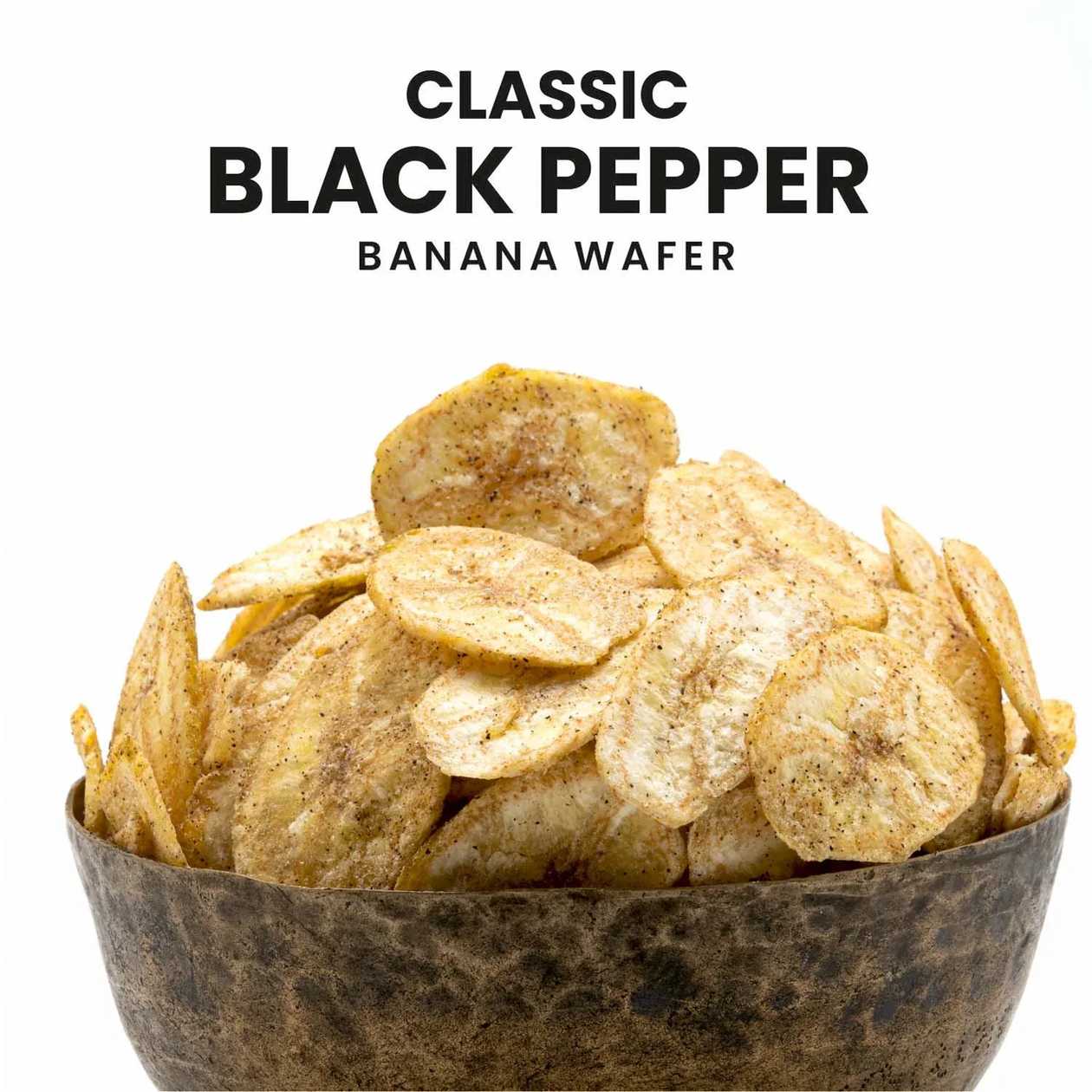 Banana chips classic Black pepper 250g
