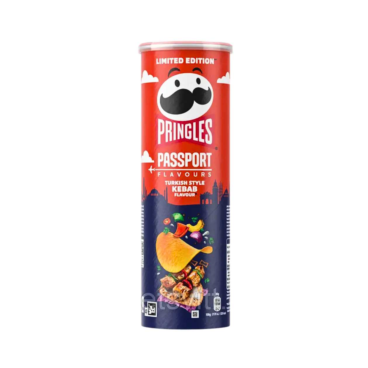 Чіпси Pringles Passport Turkish Style Kebab 165г