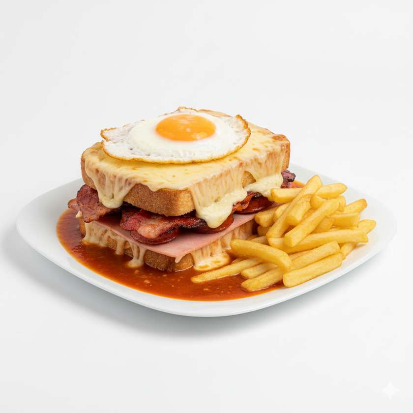 Menu Francesinha Porco