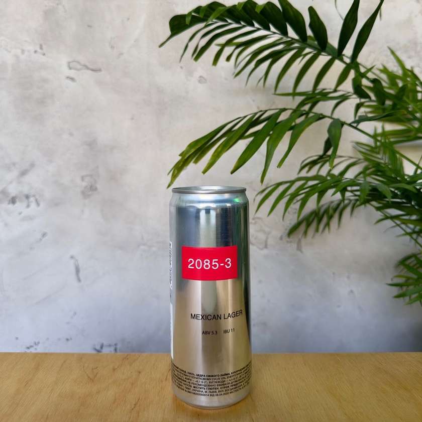 Пиво 2085-3 Hoppy Mexican Lager 0,33 л.
