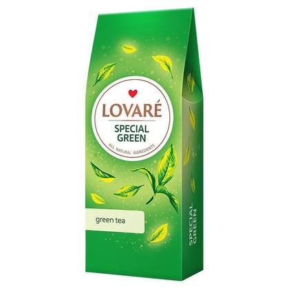Herbata Lovare zielona Green Tea - liściasta stójka 80g