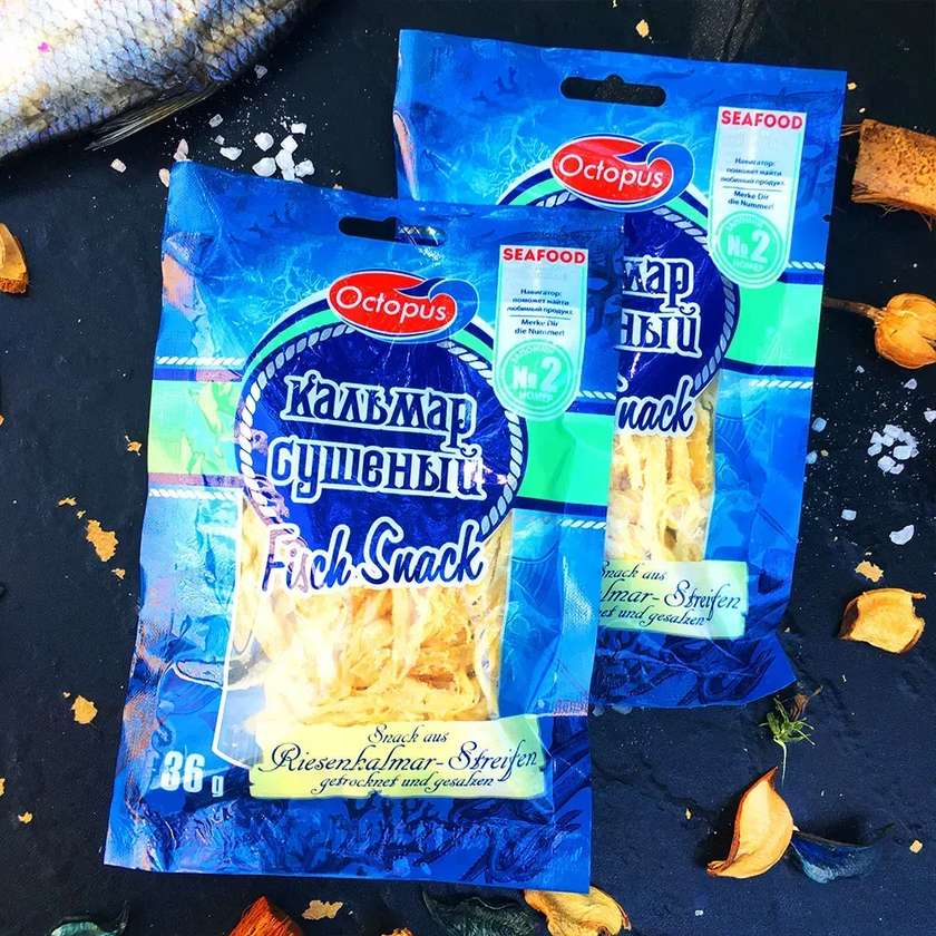 Kałamarnica paski suszone Octopus
