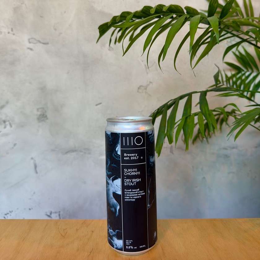 Пиво ШО Sukhyi Chornyi 0,33 л.