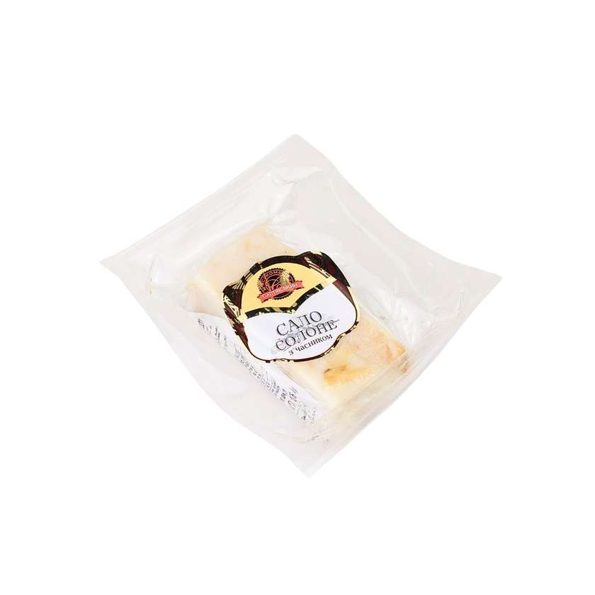 Słonina slona z czosnkiem Saltiv - 1 opak. (308-356g.)