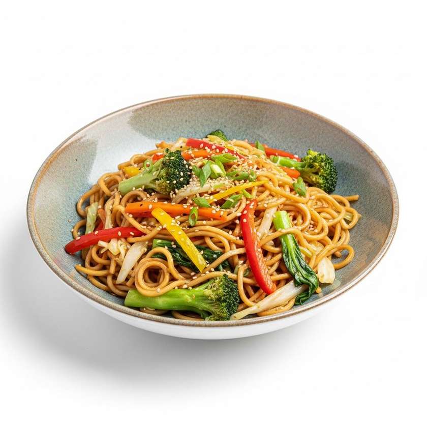 Smažené nudle se zeleninou