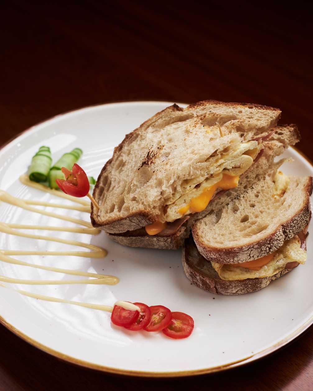 Bacon, Egg, and Cheese Sandwich