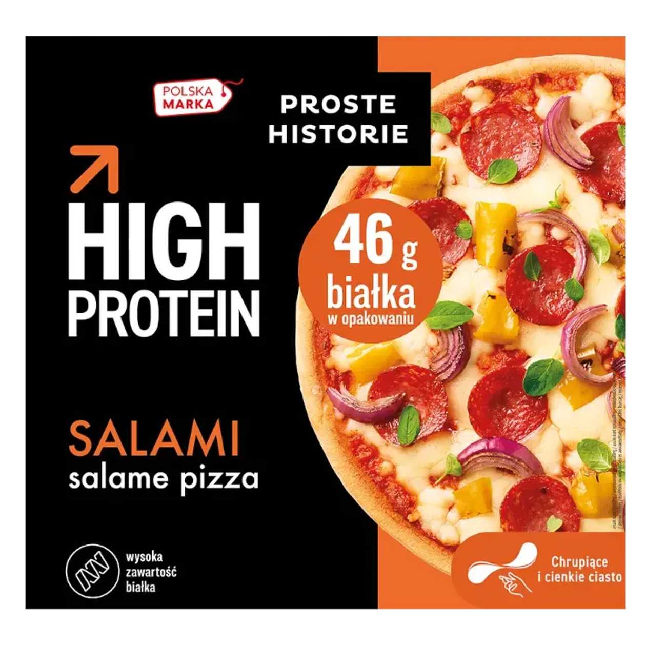 Pizza z Salami High Protein Proste Historie 330g