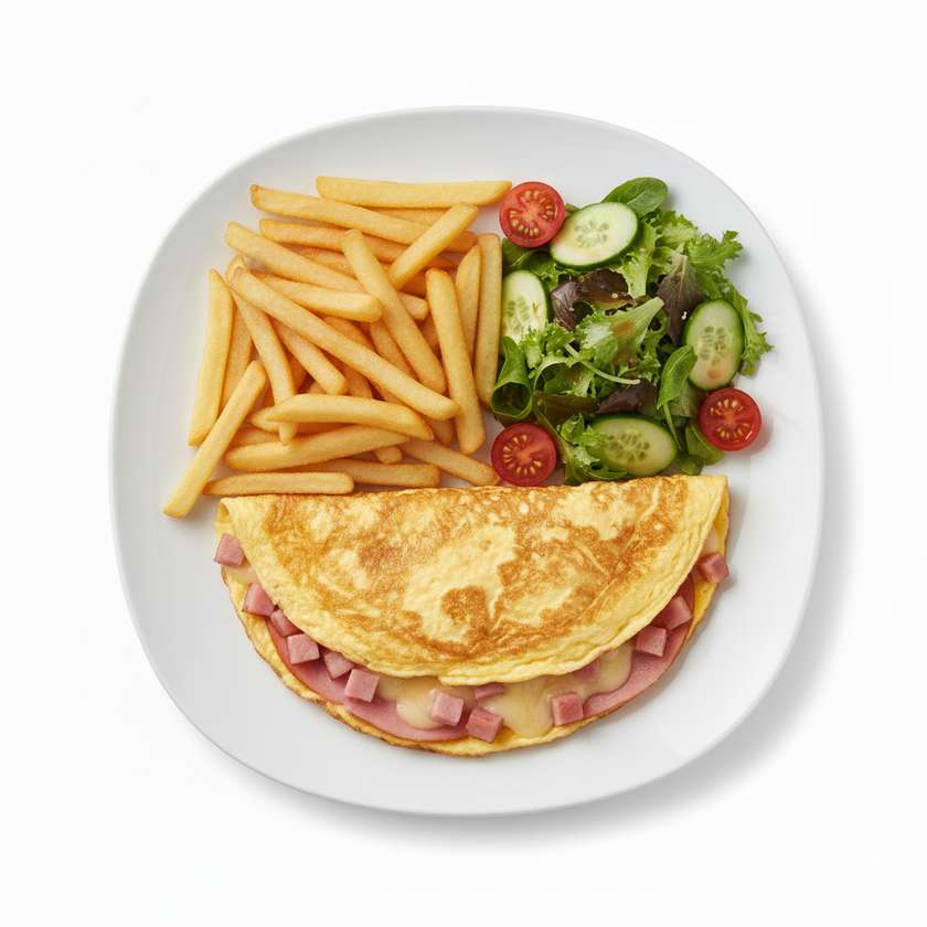 Ham and Cheese Omelette