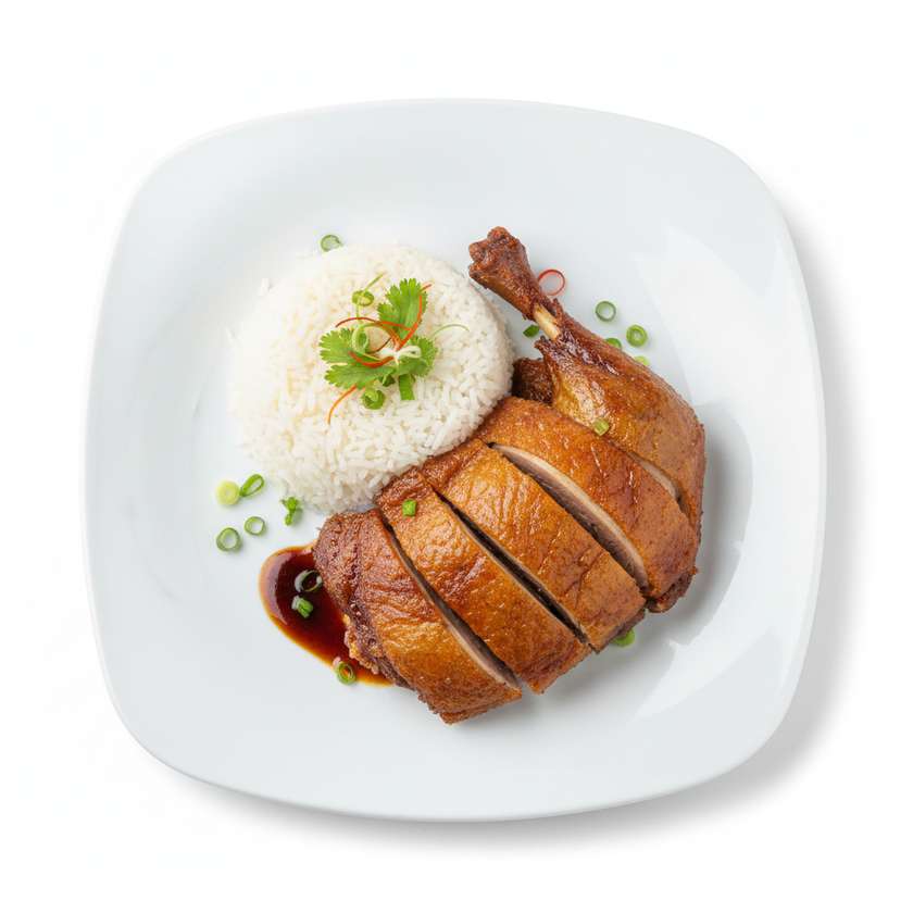 M20.Voňavá a křehká kachna s rýží