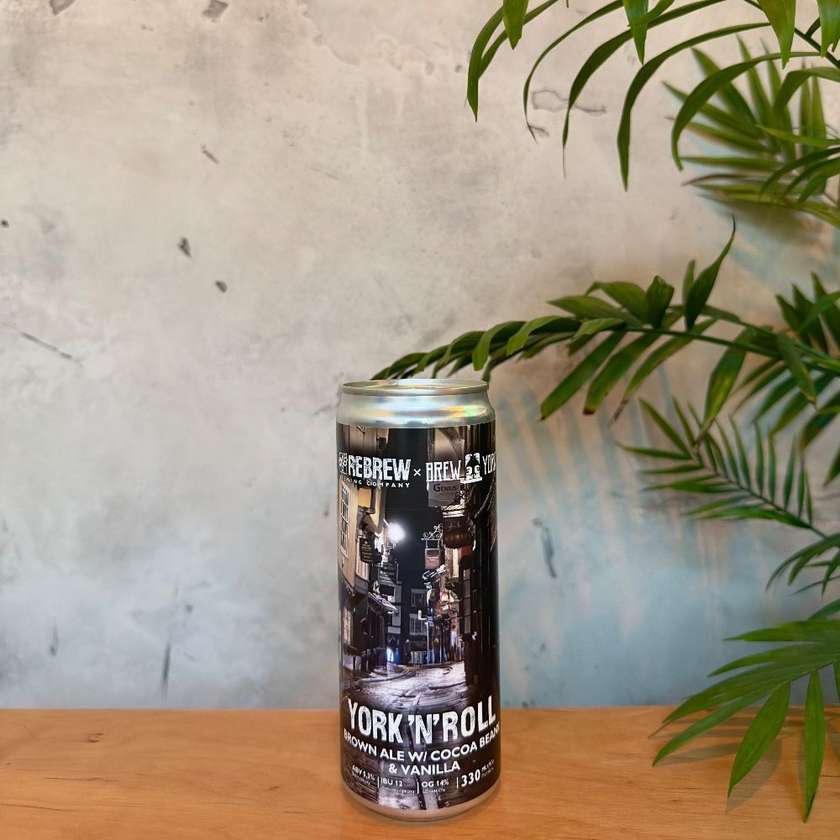 Пиво REBREW York `N` Roll Brown Ale 0,33 л.