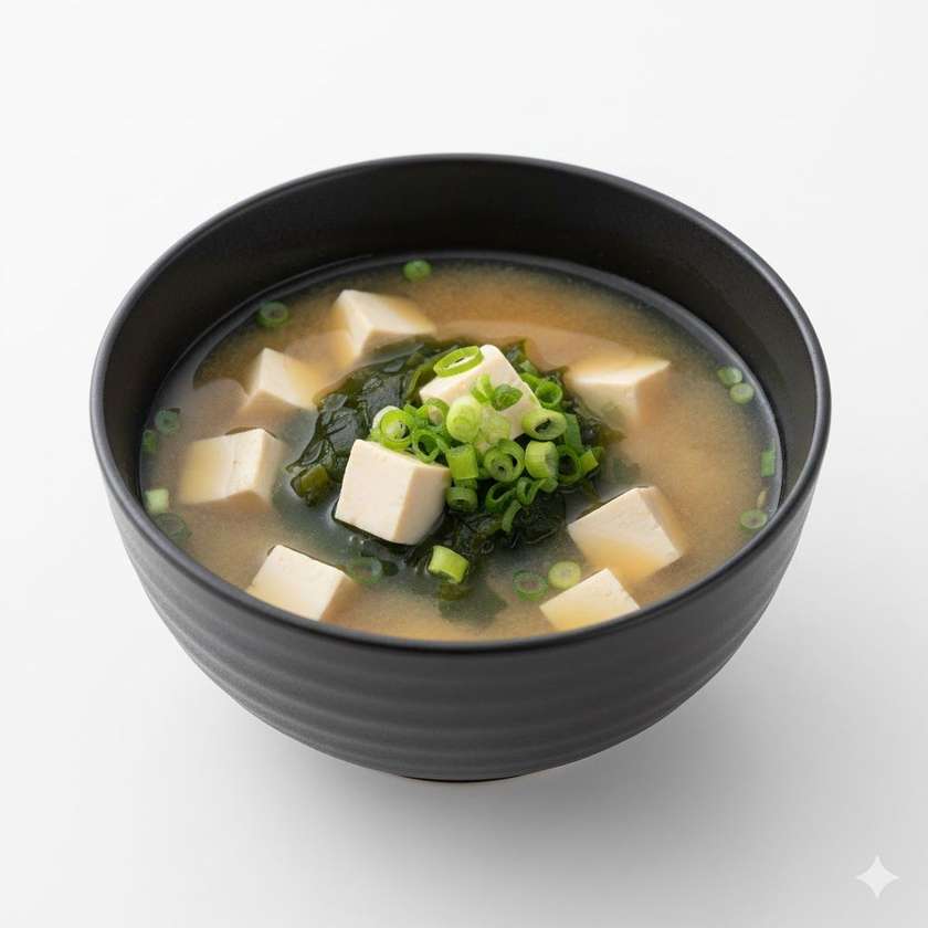 3. Japonská Miso polévka