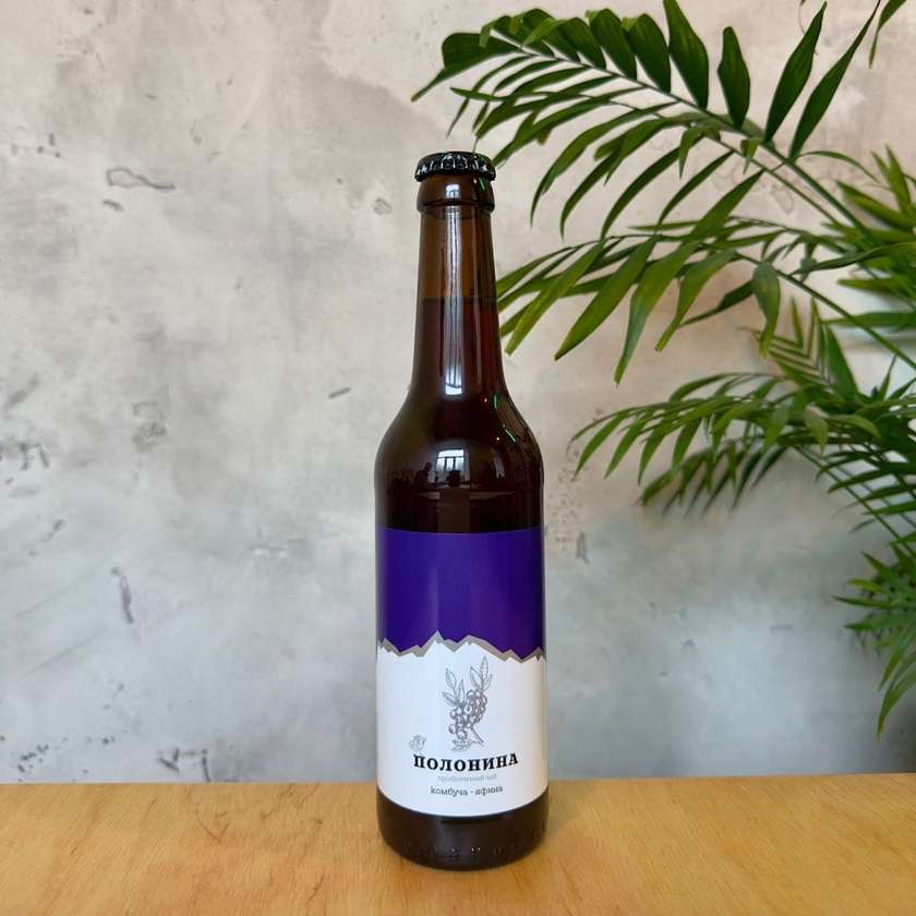 Безалкогольний напій ЦИПА Комбуча - Яфина 0,33 л.