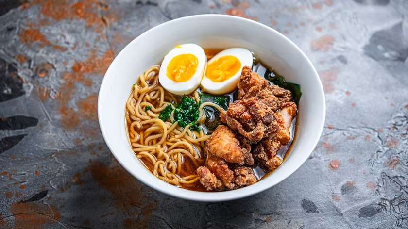 Shoyu Chicken Karaage Ramen