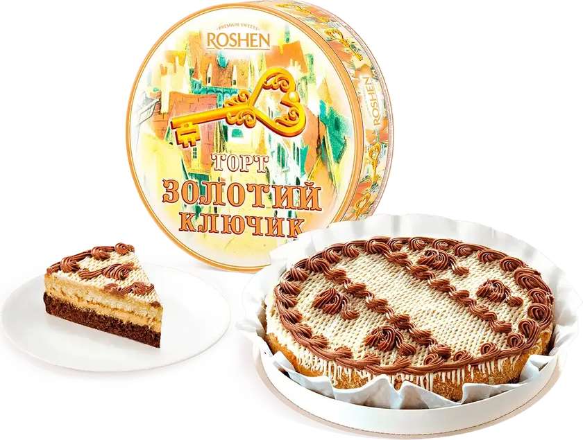 Tort “Zolotoj kljuchik” Roshen - 500g.