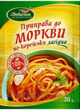 Przyprawa do marchewki po koreańsku łagodna LUBYSTOK - 30g