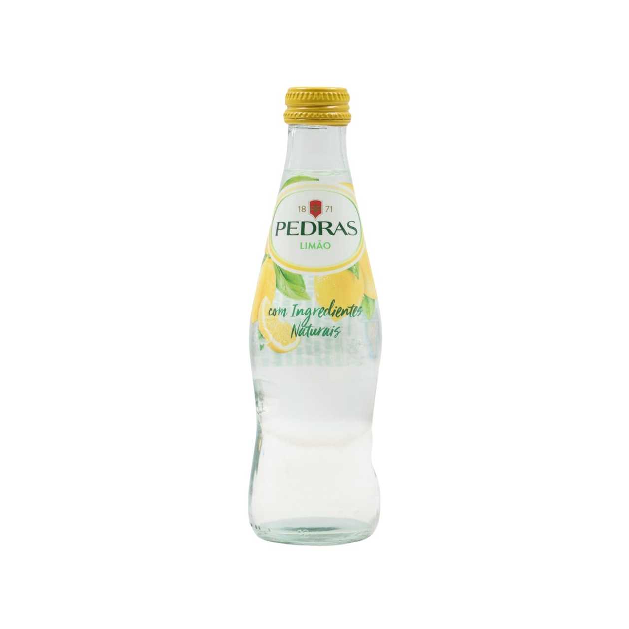 Pedras Lemon Flavored Sparkling Water