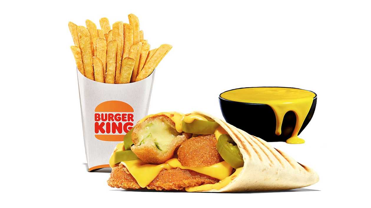 Chilli Cheese Beef Pocket / Chilli Cheese Chicken Pocket / Plant-based Chilli Cheese Pocket Menu