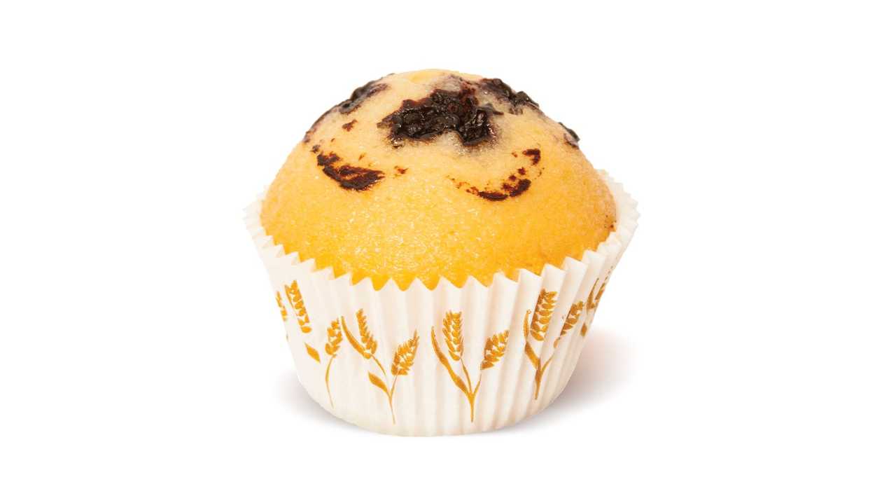 Vanilla and blueberry muffin, 140 g