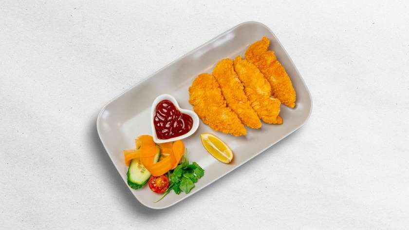 Chicken Strips, Sauce as Offer