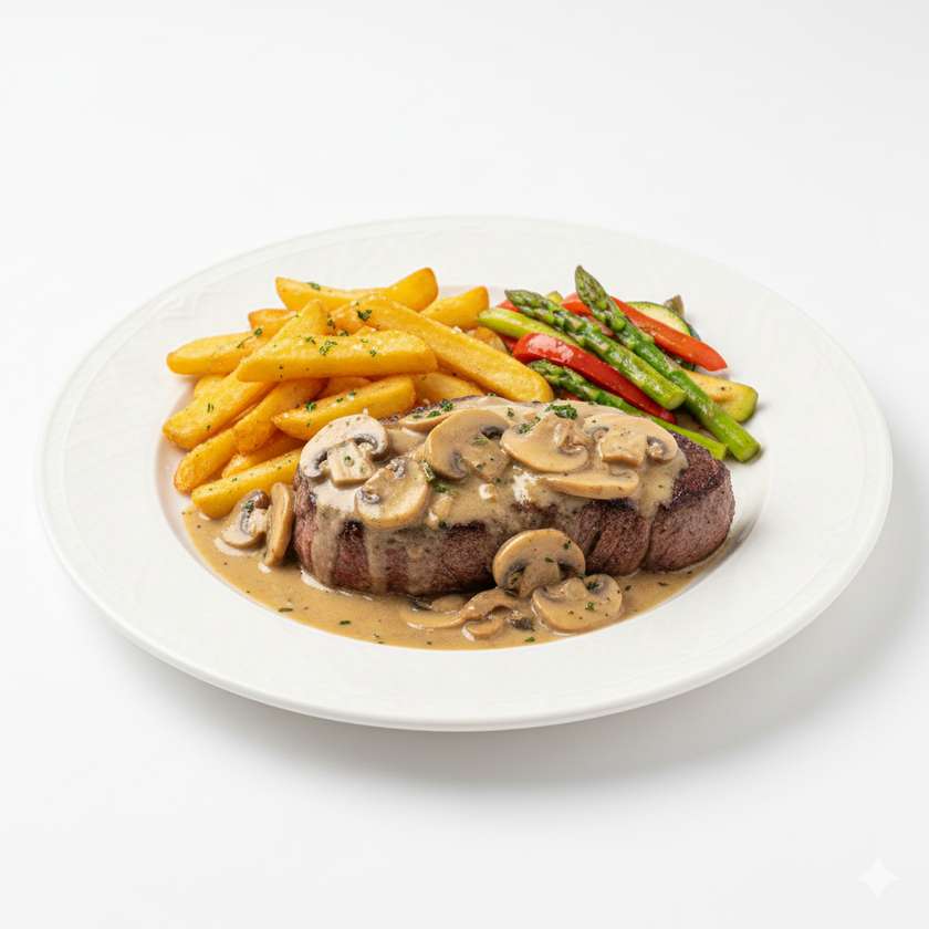 Fillet with Porcini Mushrooms