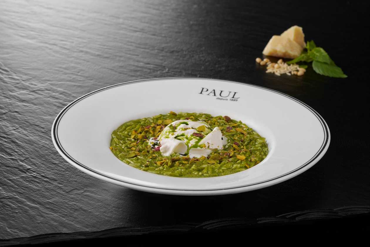 Pesto Burrata Orzotto
