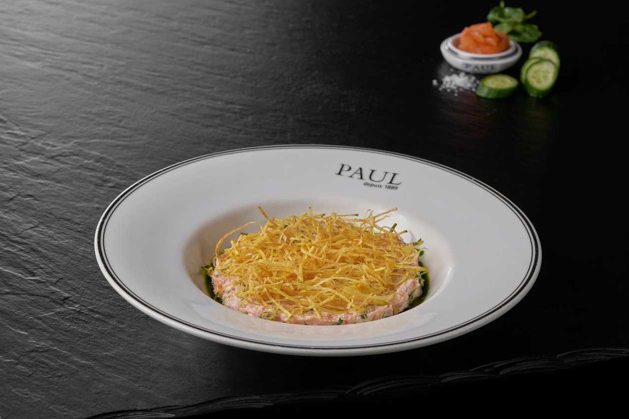 Salmon Salad with Potato Pie