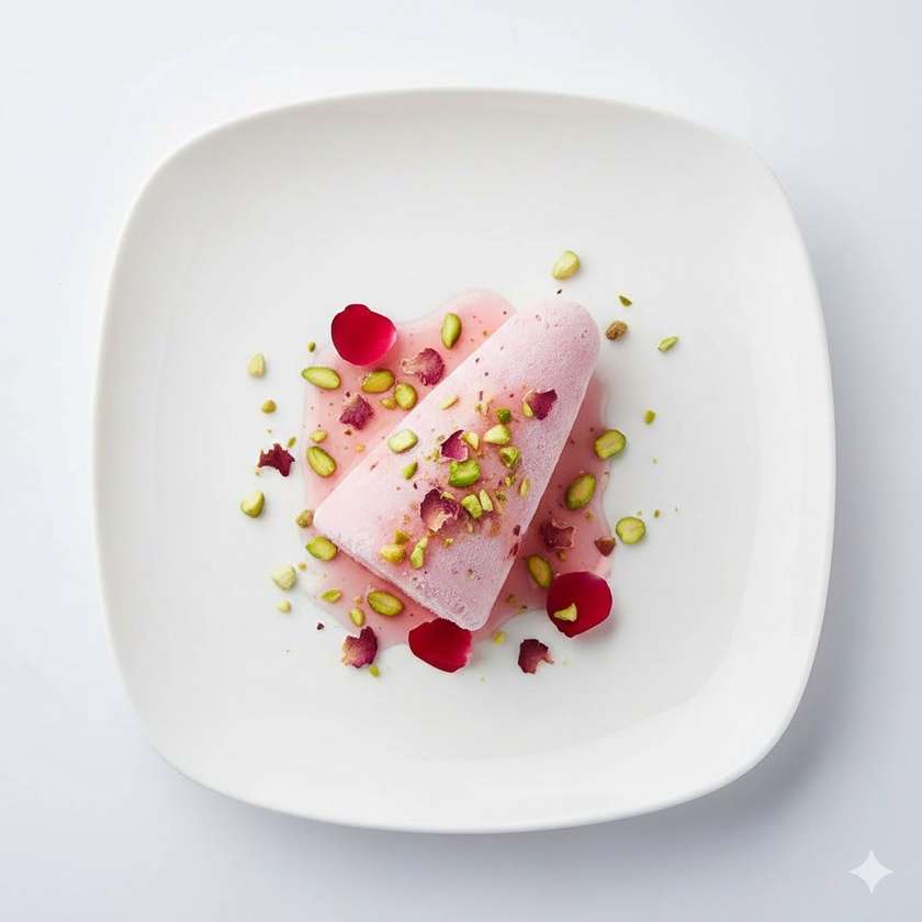 Rose Kulfi