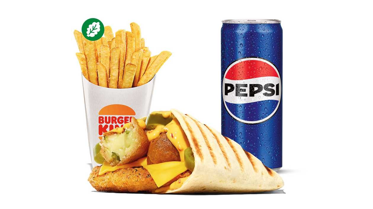 Plant-Based Chilli Cheese Pocket Menu