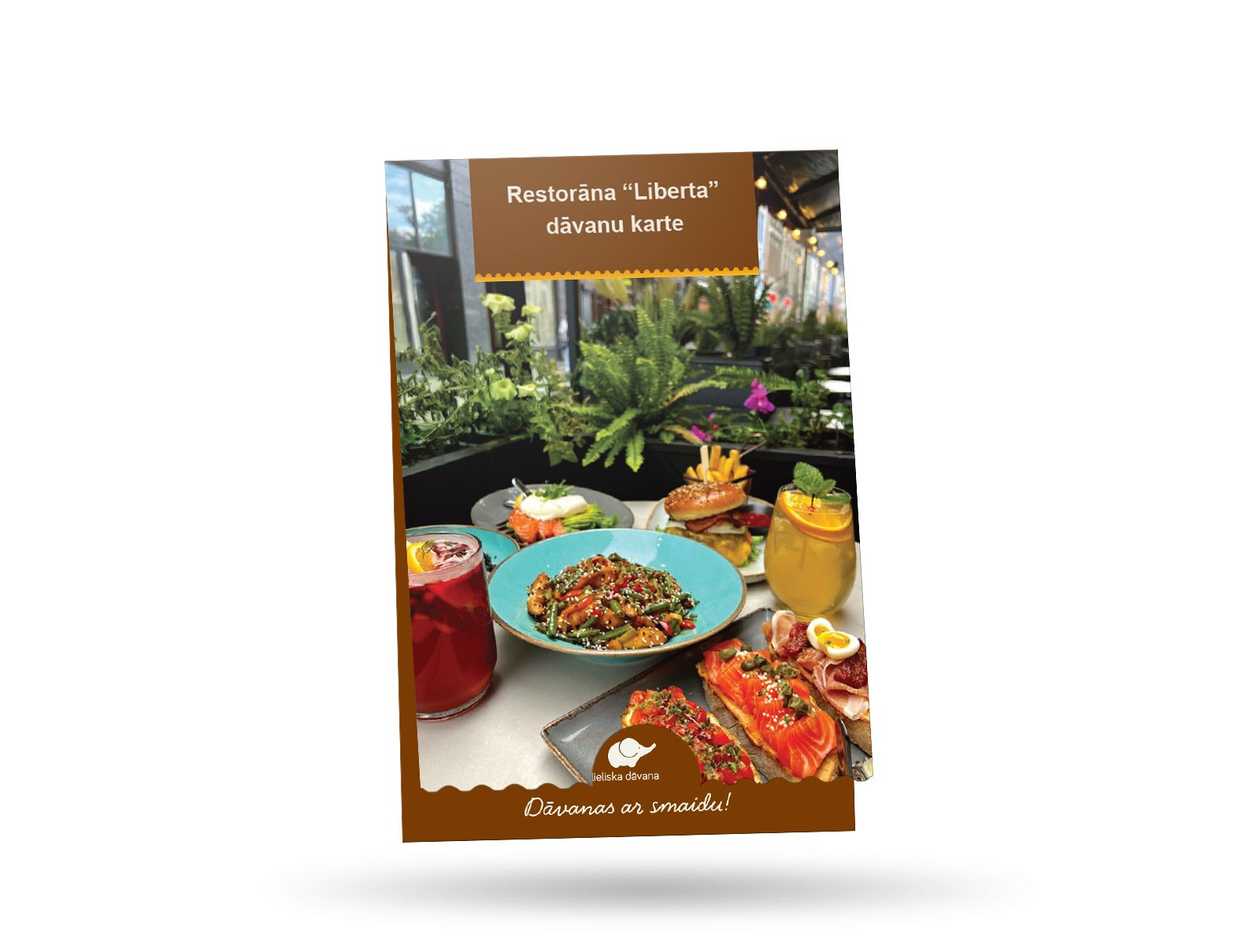 Restaurant "Liberta" Gift Card