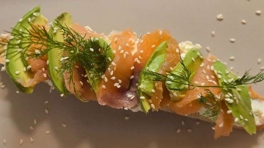 Salmon and Avocado
