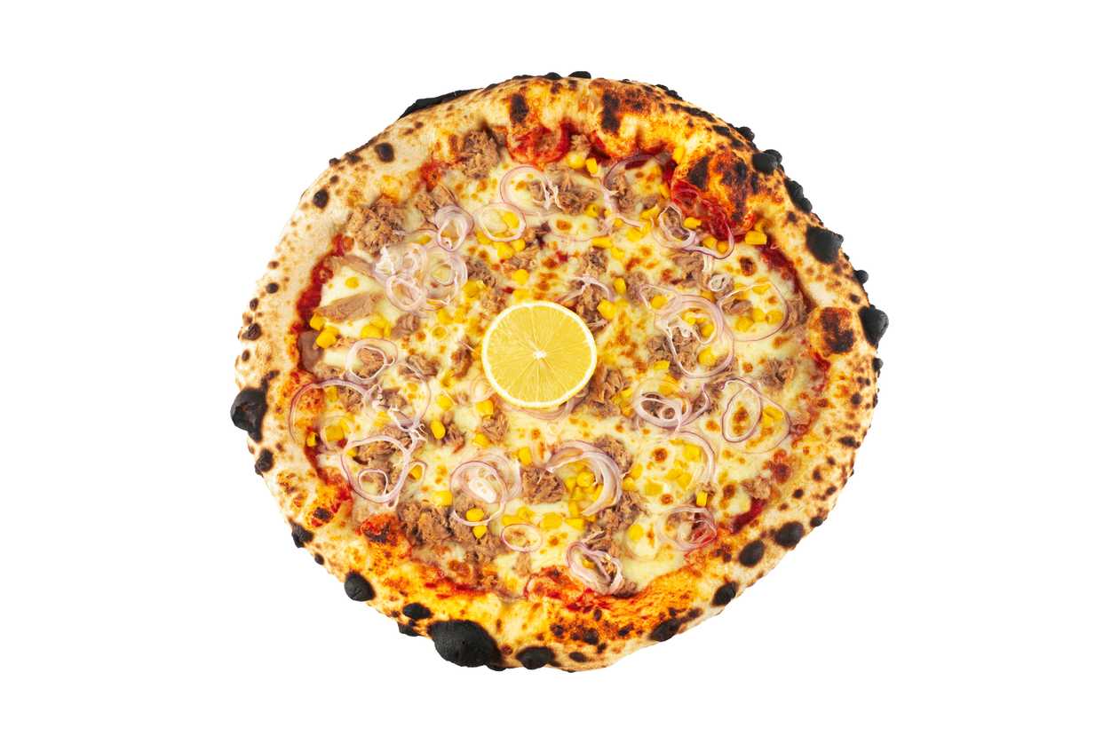 Pizza tonno e cipola